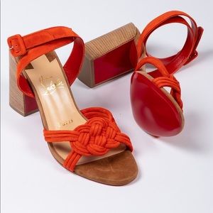 Christian Louboutin Ella 85 Suede - BRAND NEW